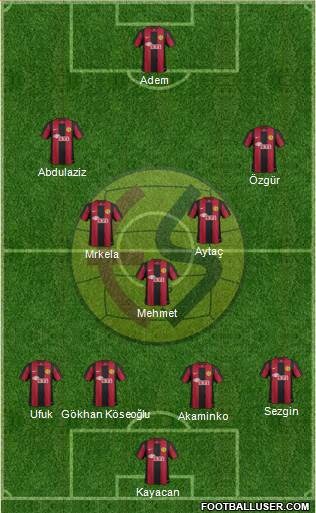 Eskisehirspor Formation 2013