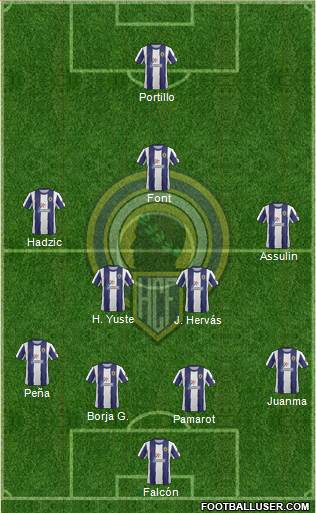 Hércules C.F., S.A.D. Formation 2013