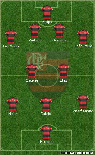 CR Flamengo Formation 2013