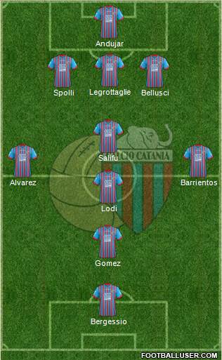 Catania Formation 2013