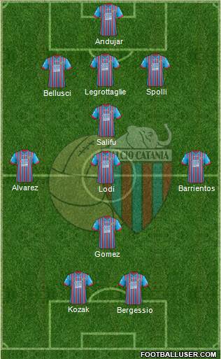 Catania Formation 2013