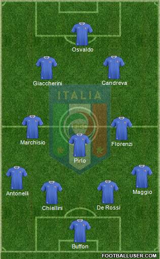 Italy Formation 2013