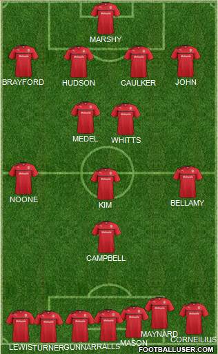 Cardiff City Formation 2013