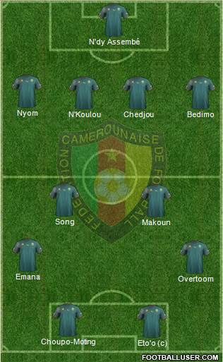 Cameroon Formation 2013