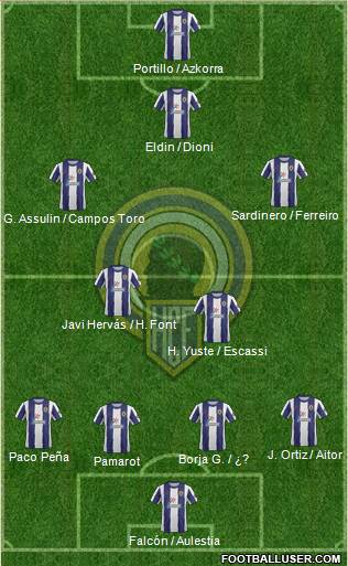 Hércules C.F., S.A.D. Formation 2013