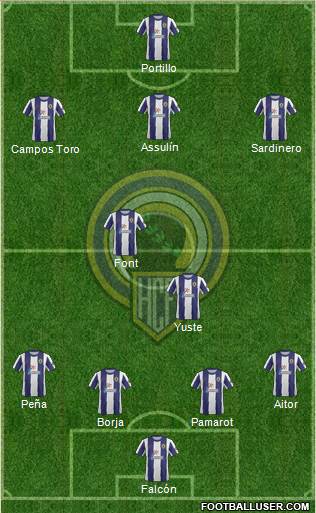 Hércules C.F., S.A.D. Formation 2013