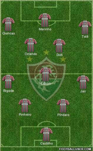 Fluminense FC Formation 2013