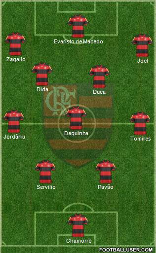 CR Flamengo Formation 2013