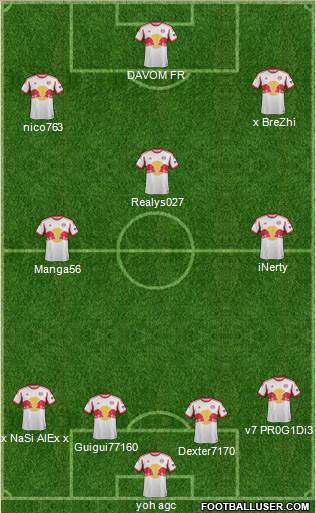 New York Red Bulls Formation 2013