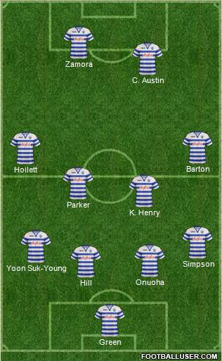 Queens Park Rangers Formation 2013