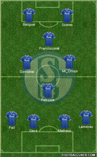 FC Schalke 04 Formation 2013