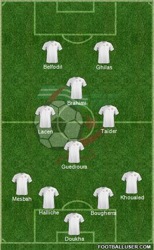 Algeria Formation 2013