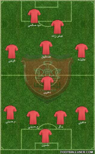 Persepolis Tehran Formation 2013