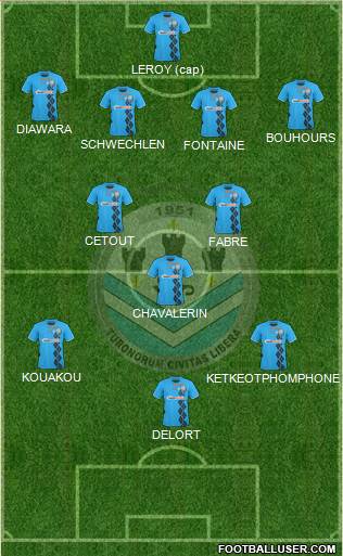 Tours Football Club Formation 2013