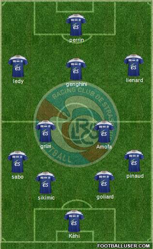 Racing Club de Strasbourg-Football Formation 2013