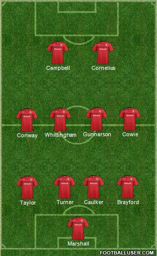 Cardiff City Formation 2013