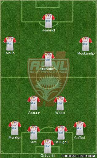 A.S. Nancy Lorraine Formation 2013