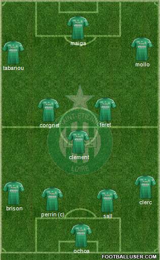 A.S. Saint-Etienne Formation 2013