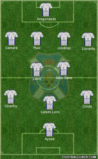 C.D. Tenerife S.A.D. Formation 2013