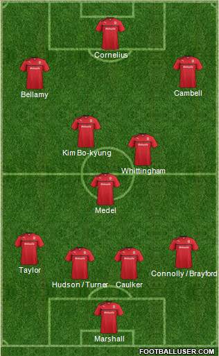 Cardiff City Formation 2013