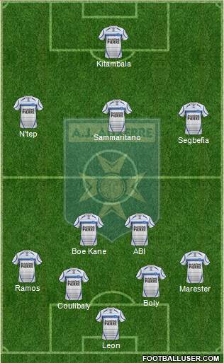 A.J. Auxerre Formation 2013