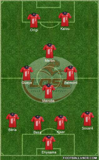 LOSC Lille Métropole Formation 2013