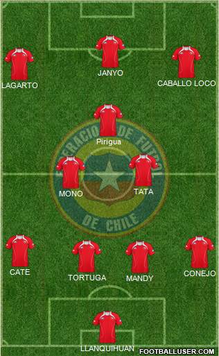 Chile Formation 2013