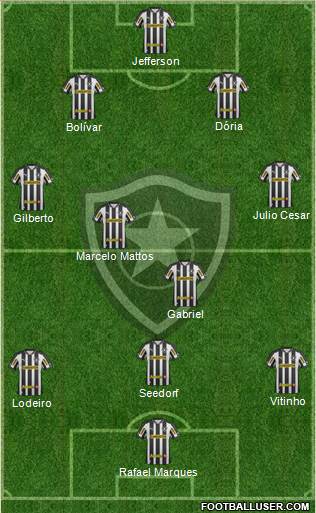 Botafogo FR Formation 2013