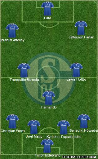 FC Schalke 04 Formation 2013