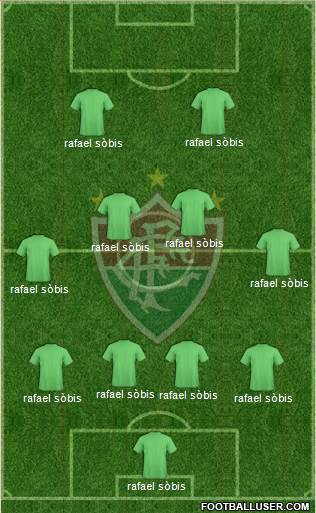 Fluminense FC Formation 2013