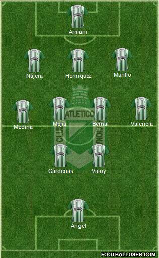 CDC Atlético Nacional Formation 2013