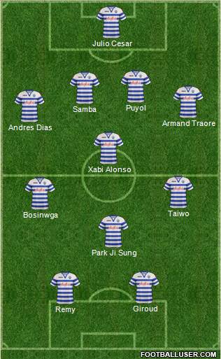 Queens Park Rangers Formation 2013