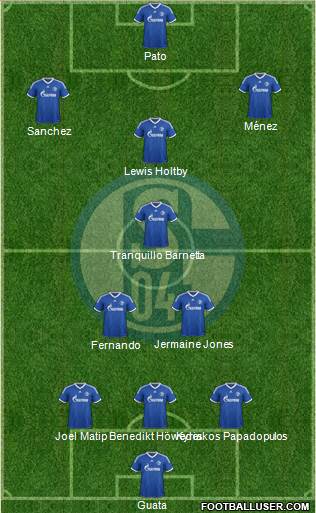 FC Schalke 04 Formation 2013