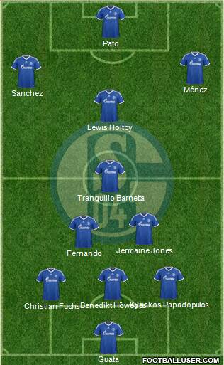 FC Schalke 04 Formation 2013