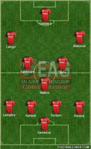 En Avant de Guingamp Formation 2013