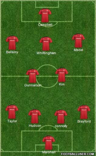 Cardiff City Formation 2013