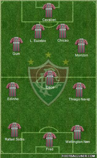 Fluminense FC Formation 2013