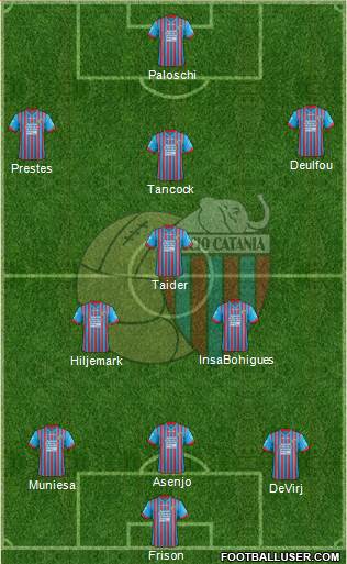 Catania Formation 2013