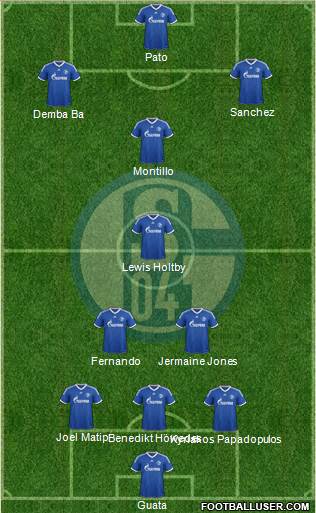 FC Schalke 04 Formation 2013