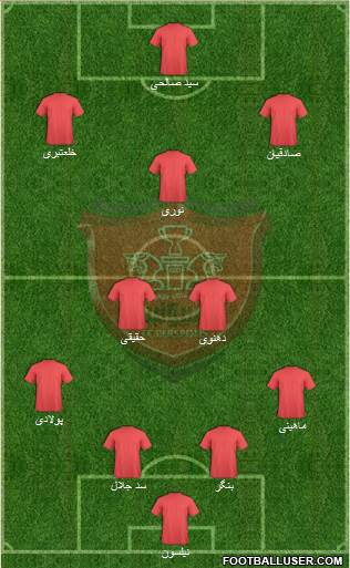 Persepolis Tehran Formation 2013