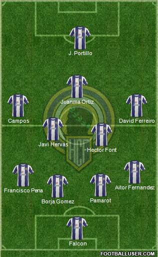 Hércules C.F., S.A.D. Formation 2013