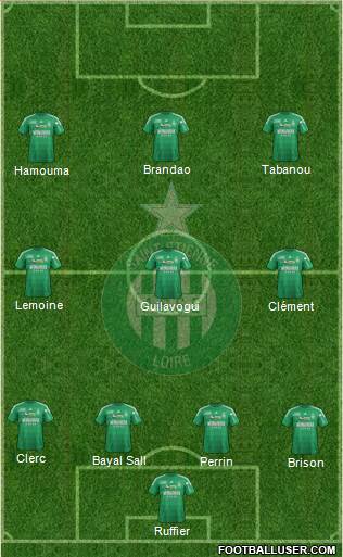 A.S. Saint-Etienne Formation 2013