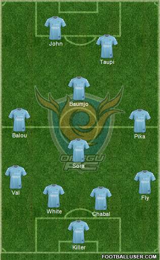 Daegu FC Formation 2013