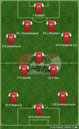 AZ Alkmaar Formation 2013