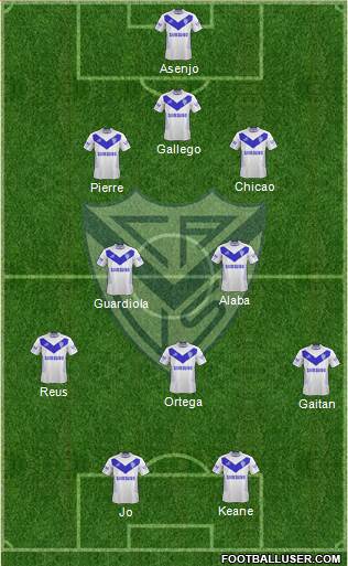 Vélez Sarsfield Formation 2013