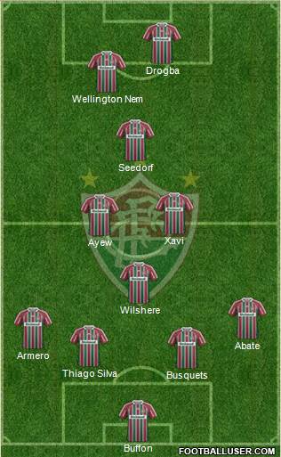 Fluminense FC Formation 2013