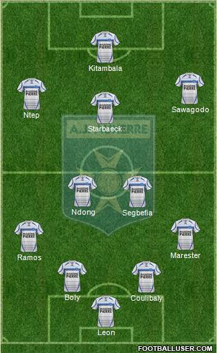 A.J. Auxerre Formation 2013