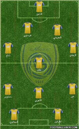 Al-Nassr (KSA) Formation 2013