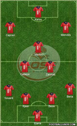 LOSC Lille Métropole Formation 2013