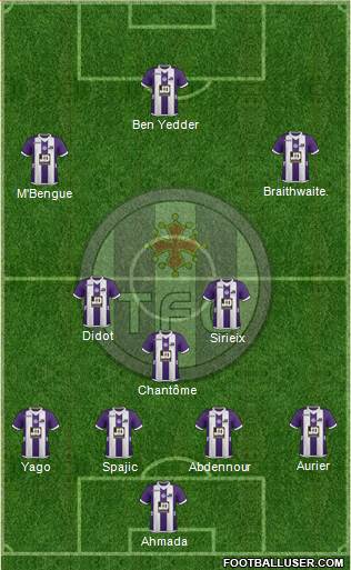 Toulouse Football Club Formation 2013